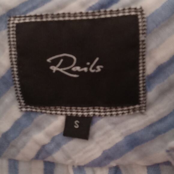 Rails Women's Small Kendra Cotton Gauze plaid button down. Comfy,Farmercore. - Picture 2 of 7